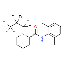 Ropivacaine-d7 Structure