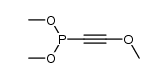 dimethyl (methoxyethynyl)phosphonite Structure