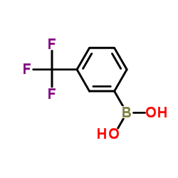 3-(三氟甲基)苯硼酸结构式