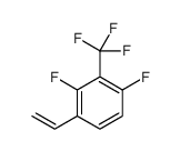1,3-Difluoro-2-(trifluoromethyl)-4-vinylbenzene结构式