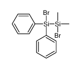 bromo-[bromo(dimethyl)silyl]-diphenylsilane Structure