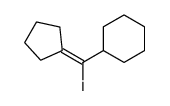 [cyclopentylidene(iodo)methyl]cyclohexane Structure