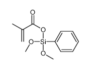 [dimethoxy(phenyl)silyl] 2-methylprop-2-enoate结构式