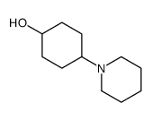 4-piperidin-1-ylcyclohexan-1-ol结构式