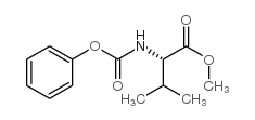 N-(苯氧基羰基)-L-缬氨酸甲酯结构式