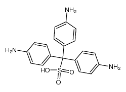 pararosaniline leucosulfonic acid结构式