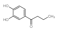 1-(3,4-dihydroxyphenyl)butan-1-one结构式
