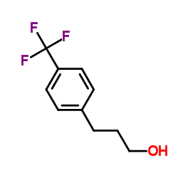 3-(4-(三氟甲基)苯基)丙-1-醇结构式