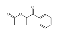 1-methyl-2-oxo-2-phenylethyl acetate Structure