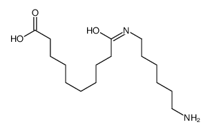 10-[(6-aminohexyl)amino]-10-oxodecanoic acid结构式