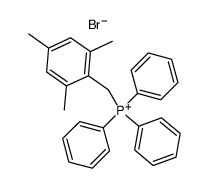 (2,4,6-Trimethyl-benzyl)-triphenyl-phosphonium-bromid Structure