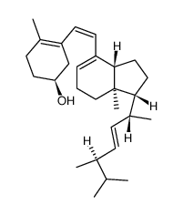 previtamin D2 Structure