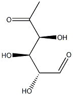 5-Doxy-5-keto-D-glucose结构式