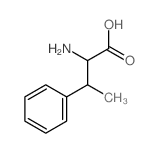Phenylalanine, beta-methyl-结构式