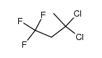 3,3-dichloro-1,1,1-trifluoro-butane结构式