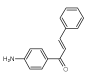 (2E)-1-(4-氨基苯基)-3-苯基-2-丙烯-1-酮结构式