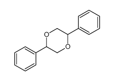 2,5-diphenyl-1,4-dioxane Structure