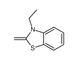 3-ethyl-2-methylidene-1,3-benzothiazole结构式
