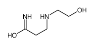 3-[(2-羟乙基)氨基]丙酰胺结构式
