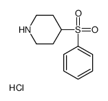 4-(苯基磺酰基)哌啶结构式