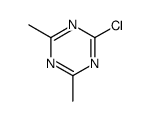 2-Chloro-4,6-dimethyl-1,3,5-triazine Structure