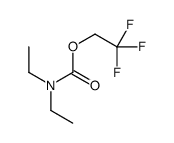 2,2,2-trifluoroethyl N,N-diethylcarbamate Structure