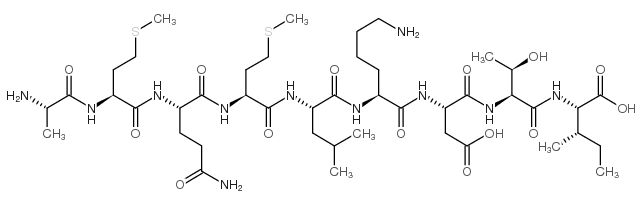 HIV-1 gag Protein p24 (65-73) (isolates MAL/U455) trifluoroacetate salt Structure