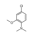 4-chloro-2-methoxy-N,N-dimethylaniline结构式
