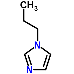 1-丙基咪唑结构式