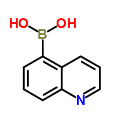 5-Quinolinylboronic acid Structure