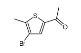 1-(4-bromo-5-methylthiophen-2-yl)ethanone结构式