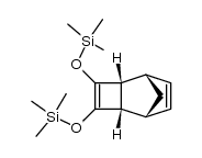 3,4-Bis(trimethylsiloxy)-endo-tricyclo(4.2.1.02,5and)nona-3,7-dien Structure
