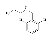 N-(2,6-二氯苄基)乙醇胺结构式