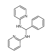 N,N1-[di-(2-pyridyl)]-α,α-diaminotoluene结构式