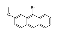 9-bromo-2-methoxyanthracene结构式