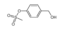 4-(hydroxymethyl)phenyl methanesulfonate Structure