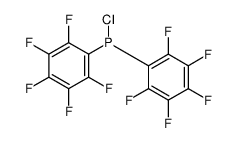 Di-(pentafluorophenyl)phosphinchlorid结构式