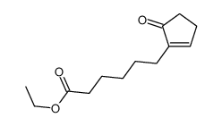 ethyl 6-(5-oxocyclopenten-1-yl)hexanoate结构式