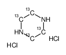 piperazine,dihydrochloride Structure