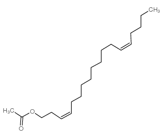 [(3Z,13Z)-octadeca-3,13-dienyl] acetate结构式