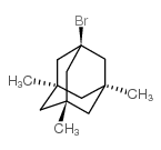 1-Bromo-3,5,7-Trimethyladamantane Structure