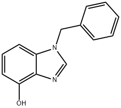 1-Benzyl-1H-benzimidazol-4-ol structure