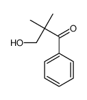 3-hydroxy-2,2-dimethyl-1-phenylpropan-1-one Structure