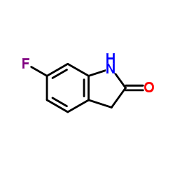 6-氟吲哚啉-2-酮结构式