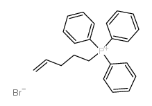 (4-戊烯基)三苯基溴化膦结构式