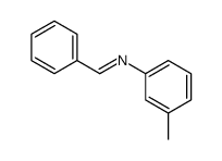 N-benzylidene-m-toluidine结构式