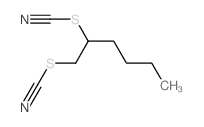 1,2-dithiocyanatohexane结构式