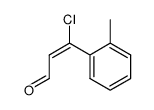 (E)-β-Chlor-o-methylzimtaldehyd结构式