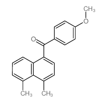 (4,5-dimethylnaphthalen-1-yl)-(4-methoxyphenyl)methanone结构式