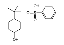 benzenesulfonic acid,4-tert-butylcyclohexan-1-ol结构式